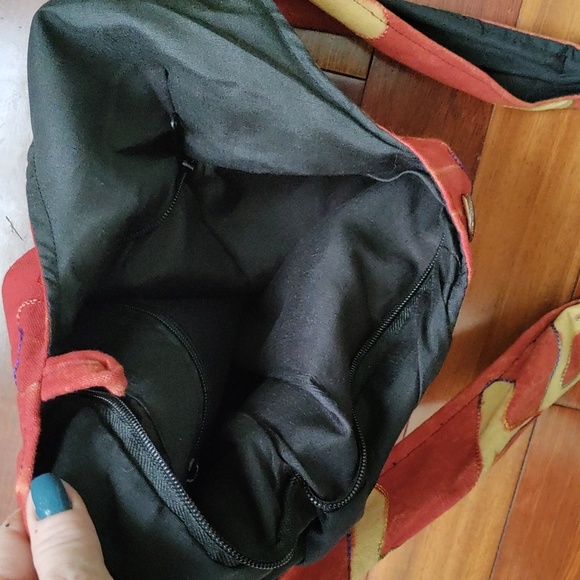 NWOT huge ladies Peace boho bag - Picture 3 of 3